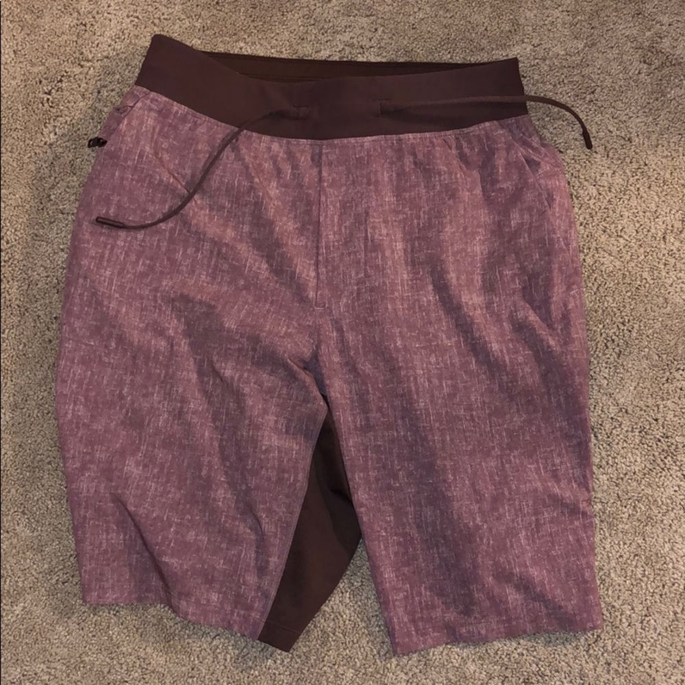 Lululemon Red Shorts